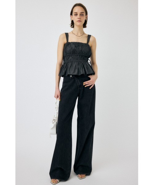 MOUSSY（マウジー） ジーンズ デニム デニムパンツ CROSS WAIST WIDE