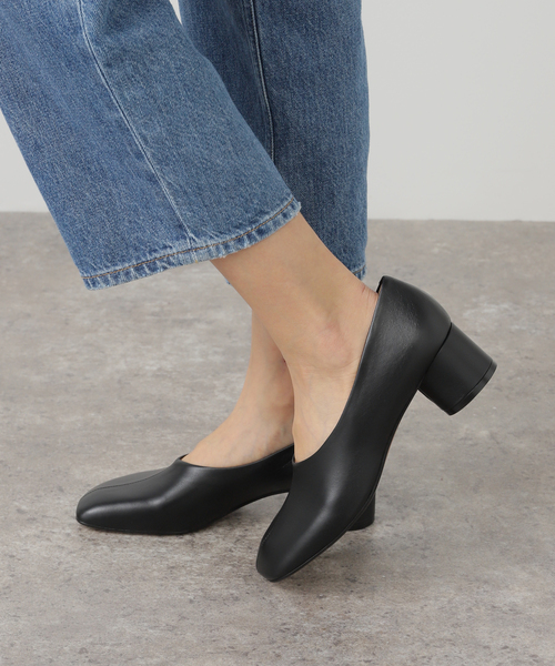 PELLICO（ペリーコ） パンプス スクエアトゥヒール : ZOZOTOWN Yahoo