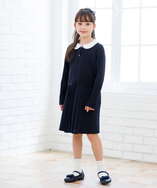 組曲（KUMIKYOKU） ワンピース 「150-160cm」ノーブルネイビー