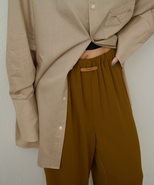 Omekashi（オメカシ） パンツ トロミイージーパンツ レディース