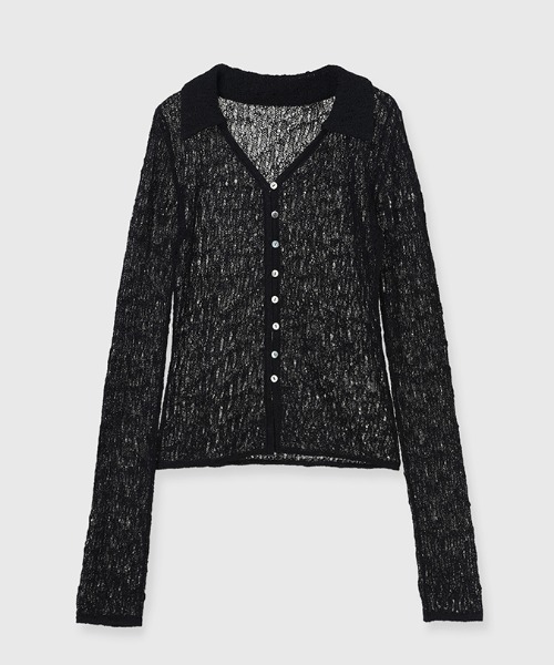 anuans（アニュアンス） ポロシャツ ポロ 「ZOZO限定」ウールレース