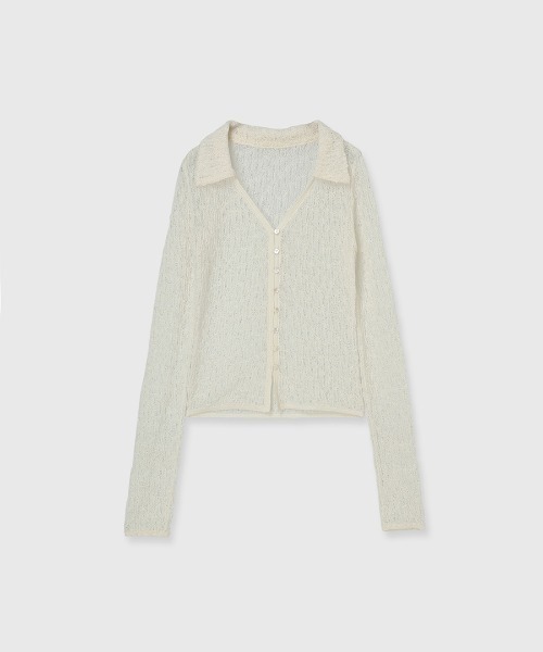 anuans（アニュアンス） ポロシャツ ポロ 「ZOZO限定」ウールレース