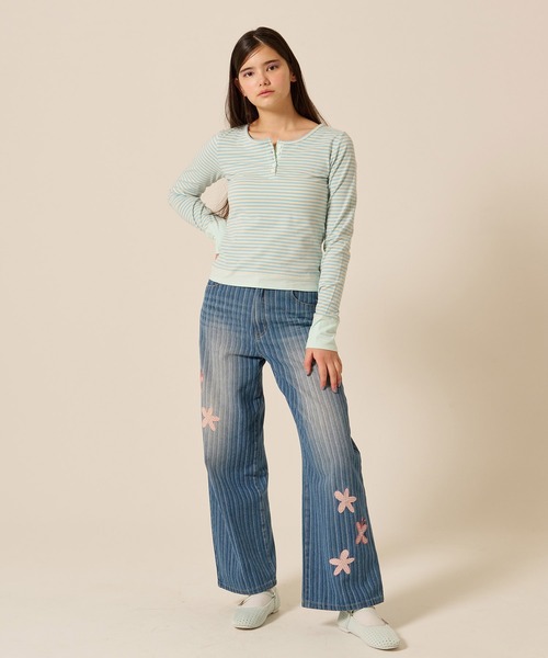 TINA：JOJUN（ティーナジョジュン） ジーンズ デニム デニムパンツ