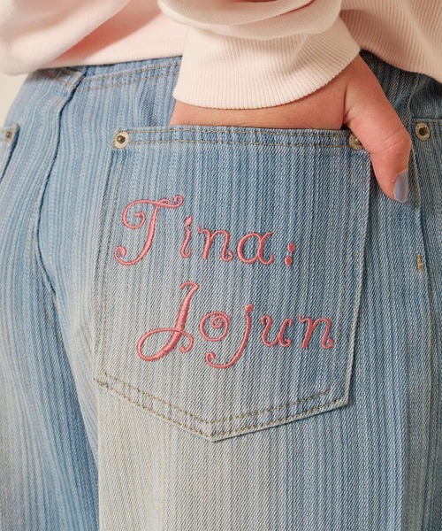 TINA：JOJUN（ティーナジョジュン） ジーンズ デニム デニムパンツ