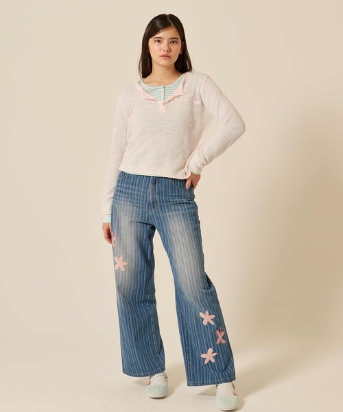 TINA：JOJUN（ティーナジョジュン） ジーンズ デニム デニムパンツ