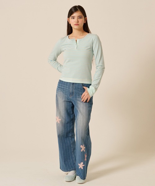 TINA：JOJUN（ティーナジョジュン） ジーンズ デニム デニムパンツ