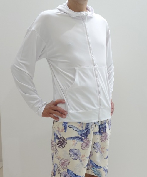 San-ai Resort 三愛水着楽園 ラッシュガード 「UPF50＋」 ユニセックス