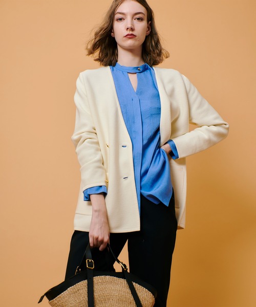 allureville（アルアバイル） ジャケット ノーカラージャケット