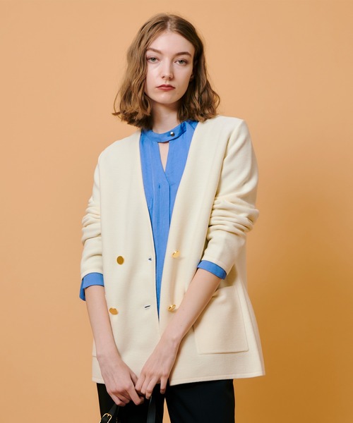 allureville（アルアバイル） ジャケット ノーカラージャケット