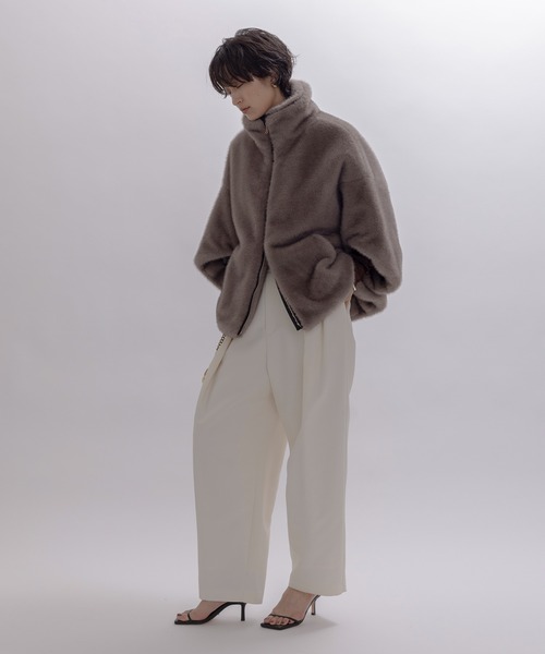 Eimee Law（エイミーロウ） コート アウター ミンクファー スタンド