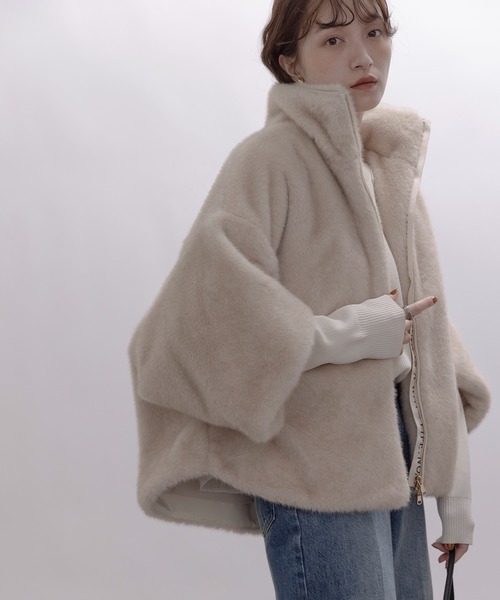 Eimee Law（エイミーロウ） コート アウター ミンクファー スタンド