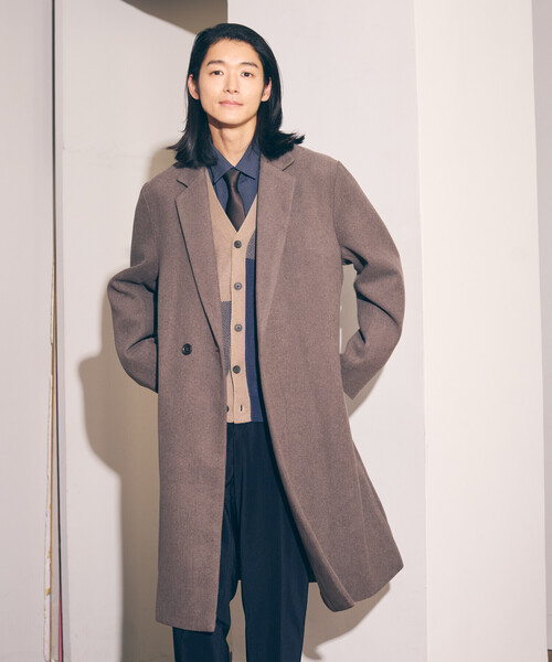 COMME CA ISM（コムサイズム） チェスターコート コート ウール