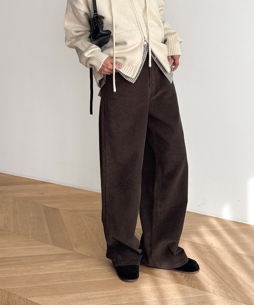 CANAL JEAN（キャナルジーン） パンツ El mar コーデュロイワイド