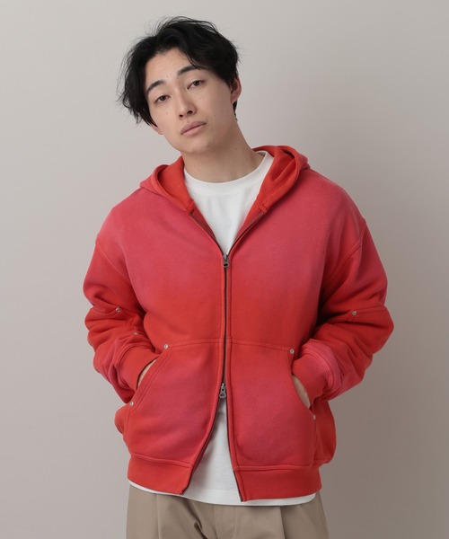 RAGEBLUE（レイジブルー） パーカー Vintage Short Zip Parker