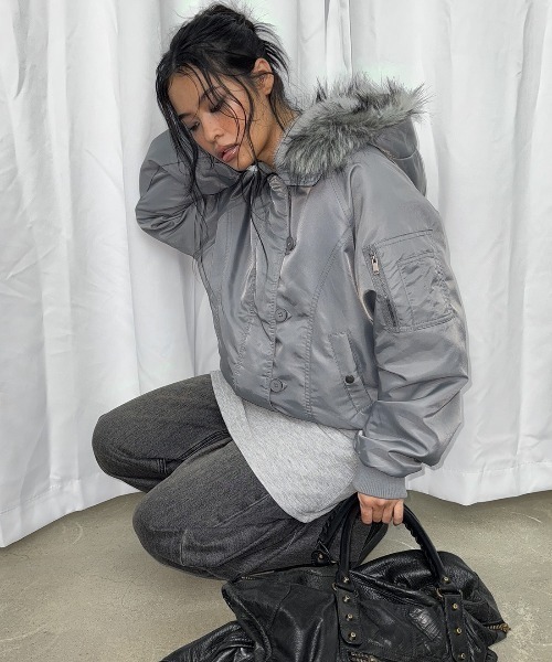 BLACKUP（ブラックアップ） ブルゾン アウター 「MADE」 ヌニルファー