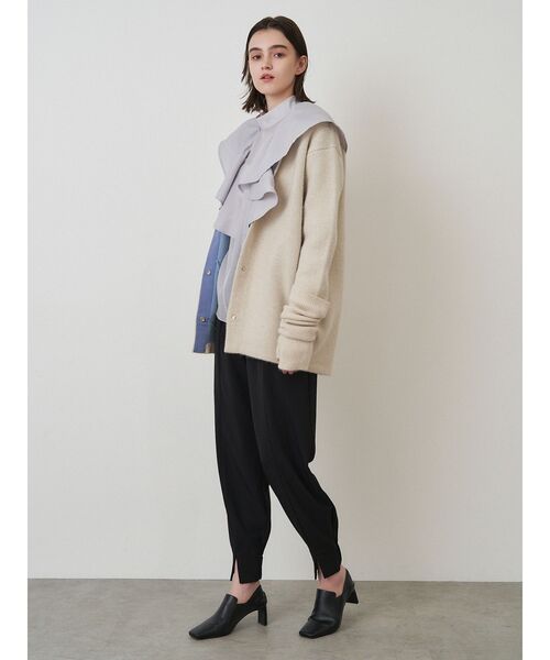 ELENDEEK（エレンディーク） カーディガン CNラクーンミックスダブル