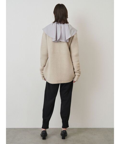 ELENDEEK（エレンディーク） カーディガン CNラクーンミックスダブル