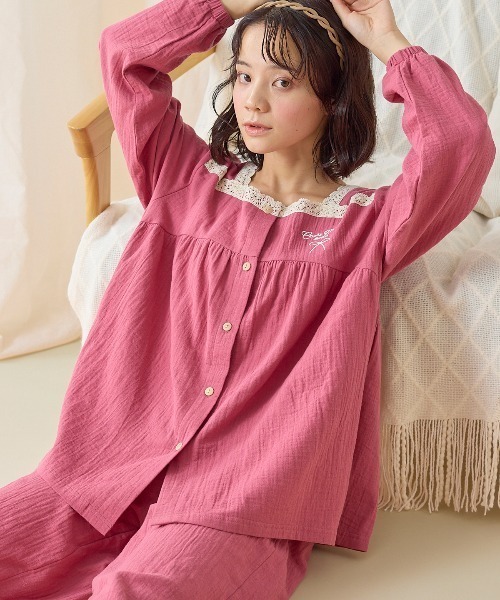 チュチュアンナ（tutuanna） パジャマ ルームウェア 綿100％ダブル