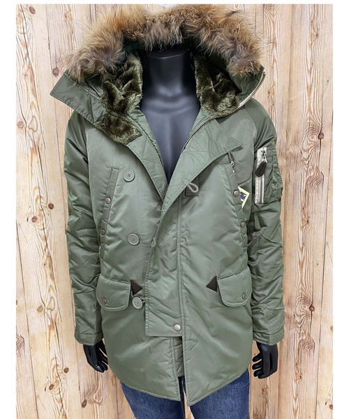 AVIREX（アヴィレックス） ミリタリージャケット モッズコート リアル