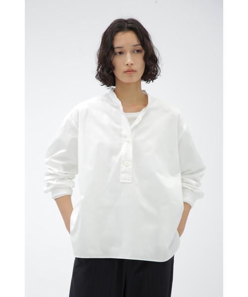 MARGARET HOWELL（マーガレットハウエル） ブラウス シャツ FINE