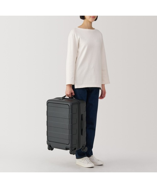 無印良品（MUJI） スーツケース バーを自由に調節できる フロント