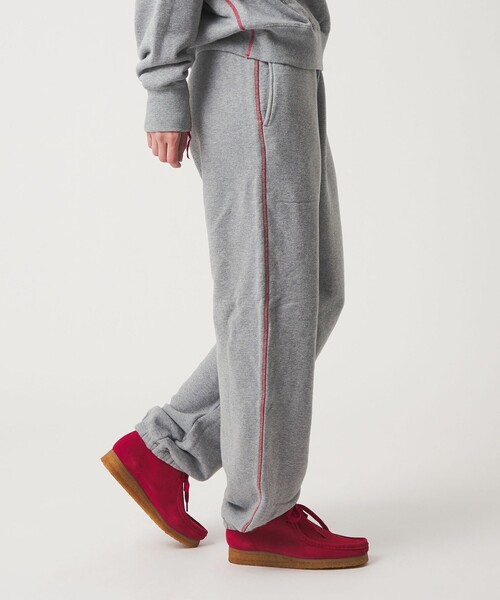 6 スウェットパンツ ジャージ 「6(ROKU)」コットン ウラケ パンツ