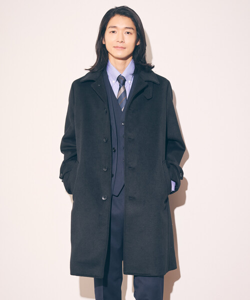 COMME CA ISM（コムサイズム） ステンカラーコート コート
