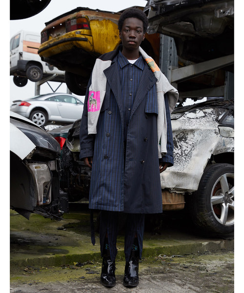 JieDa（ジエダ） トレンチコート コート メンズ レディース : ZOZOTOWN