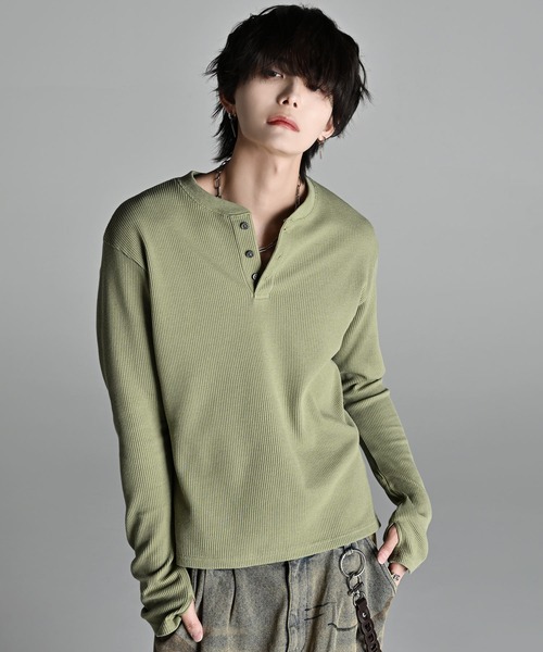 ADRER（アドラー） tシャツ Thermal long sleeve tee / サーマルロング