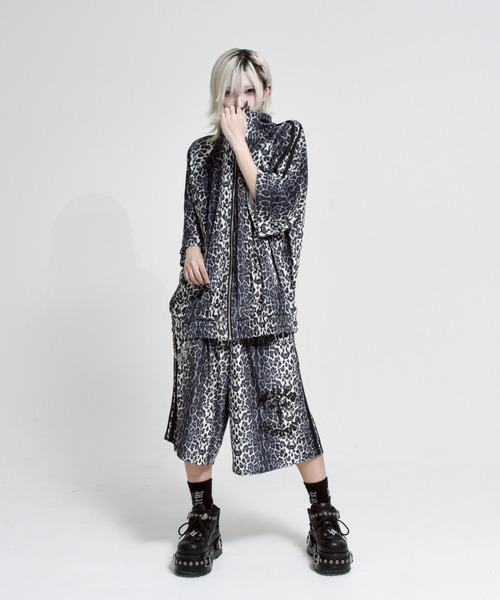 REFLEM（レフレム） ジャージ 「REFLEM/レフレム」クロス刺繍ベロア