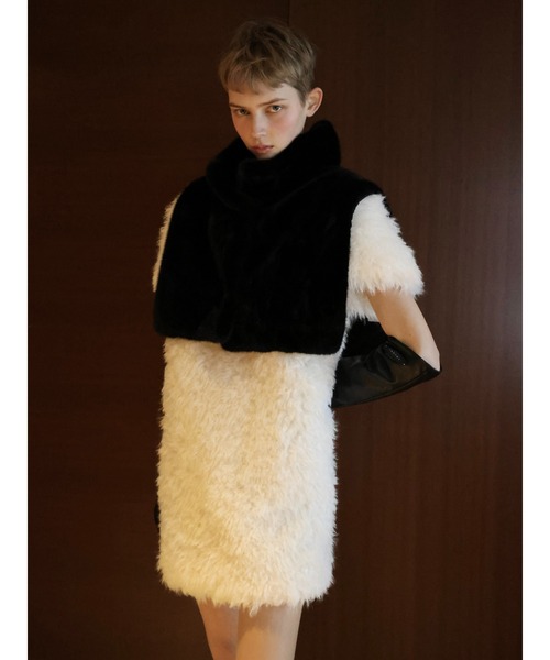 AMOMMA（アモマ） ドレス CANDY MINI FUR DRESS : ZOZOTOWN Yahoo!店