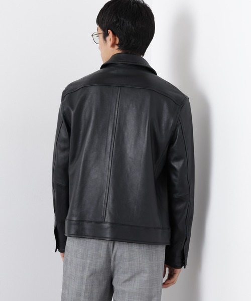 NANO universe（ナノ・ユニバース） 革ジャン ライダース ラムナッパ