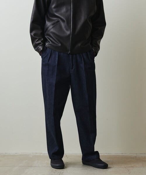 STEVEN ALAN（スティーブンアラン） スラックス 13.5oz デニム イン