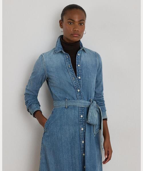 LAUREN RALPH LAUREN（ローレン ラルフローレン） シャツワンピース