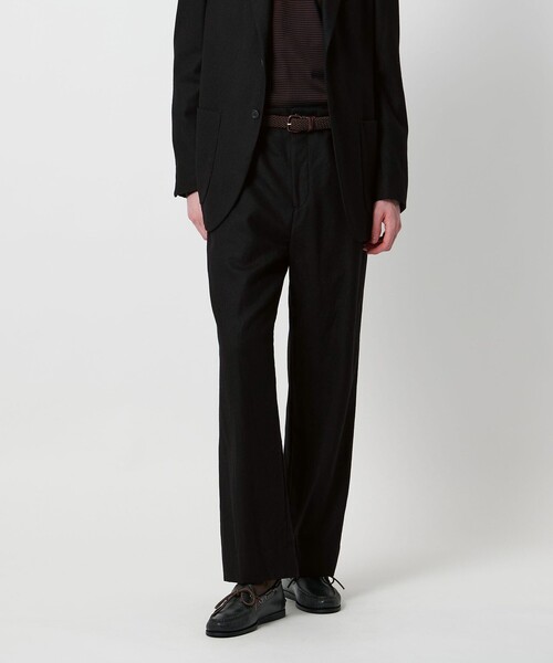 DISTRICT（ROSSIGNOL） スラックス 「District」ウールギャバジン