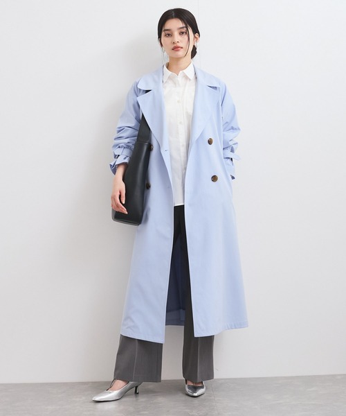 VIS（ビス） トレンチコート コート 「定番人気」「撥水/UVケア」後ろ