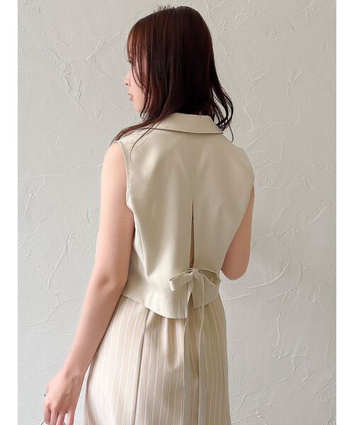 dazzlin（ダズリン） ワンピース クロップドジレセットアップ