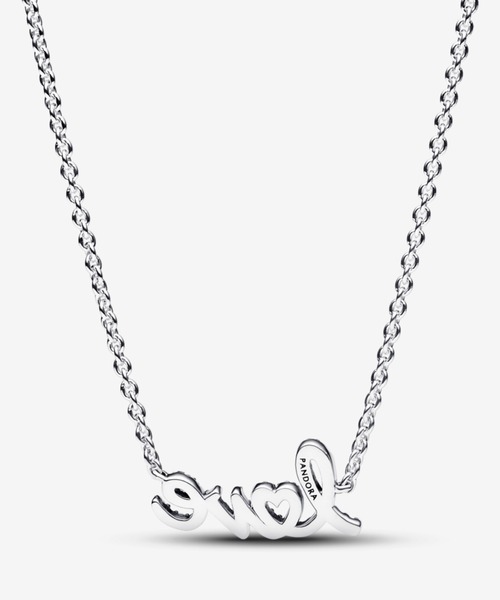 PANDORA（パンドラ） ネックレス Pandora Moments スパークリング love