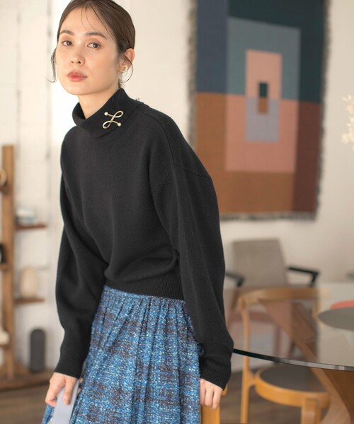 組曲（KUMIKYOKU） ニット セーター ウールカシミヤミックス
