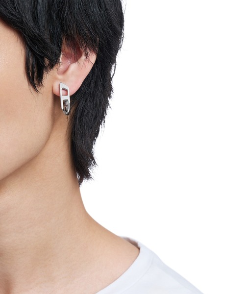 DIESEL（ディーゼル） ピアス アクセサリー メンズ ピアス シルバー
