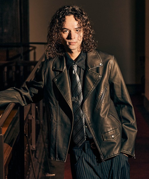 glamb（グラム） 革ジャン ライダース STUNN Riders Jacket / スタン