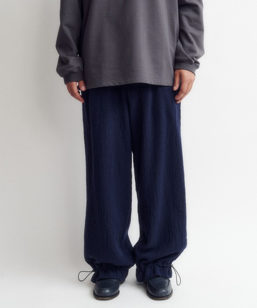 DIGAWEL（ディガウェル） パンツ Hem gathers pants メンズ レディース