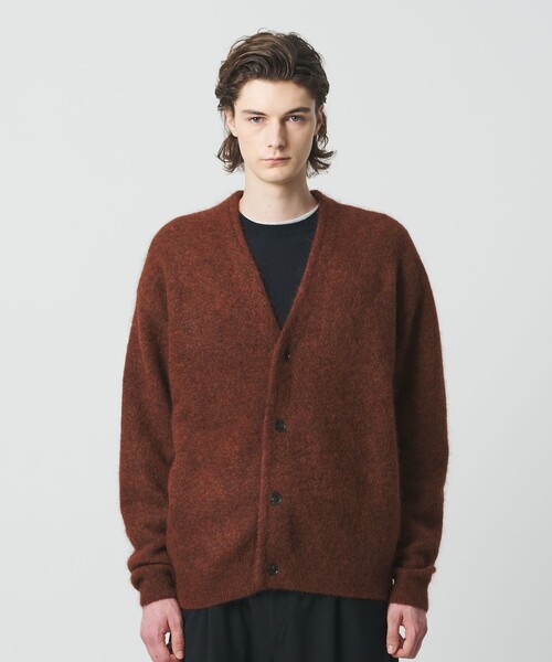 BEAUTY＆YOUTH UNITED ARROWS カーディガン シャギー モヘヤ Vネック