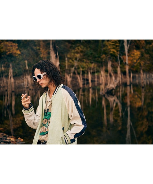 glamb（グラム） スカジャン Aging Paisley Ska Jumper / エイジング