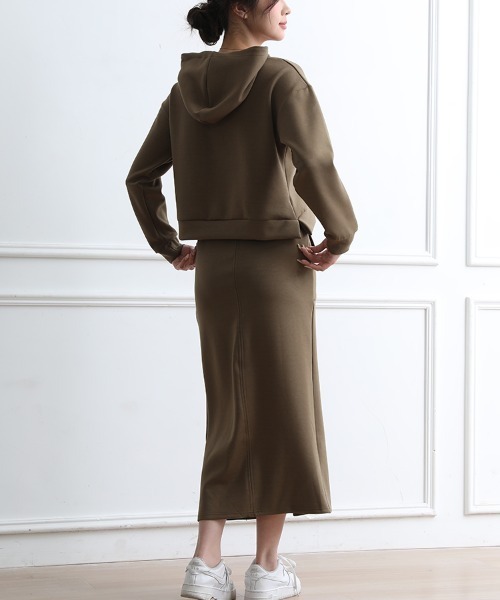 COO+i（クーイ） パーカー セットアップ パーカー スカートセット