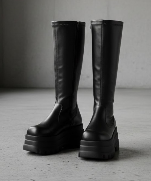 LOVEHUNTER（ラブハンター） ブーツ 厚底 8cmトリプルソールロング