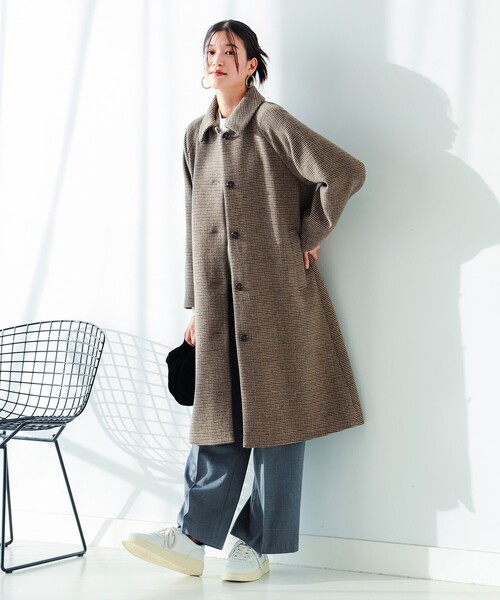 B：MING by BEAMS（ビーミング by ビームス） ステンカラーコート