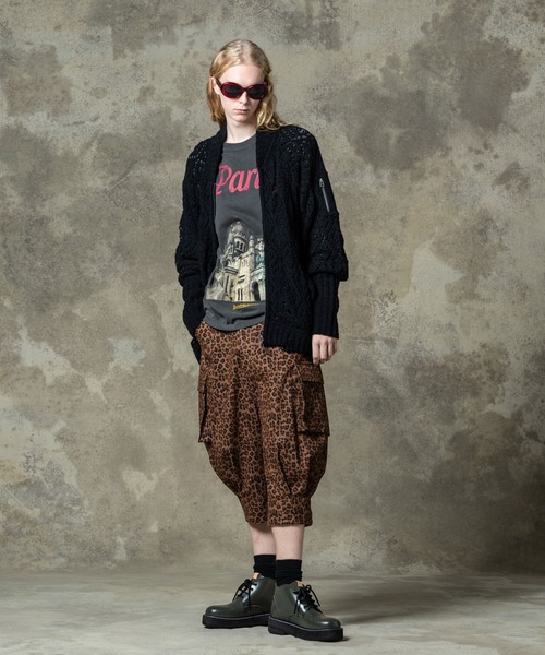 glamb（グラム） ma1 ma-1 Openwork Knit MA-1 / オープンワークニット