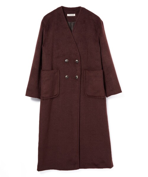 STUDIOUS（ステュディオス） アウター 「PINUE/ピヌエ」フード付きノー