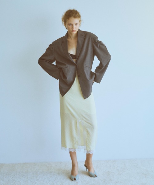 EN NEUME スカート Vintage Lace-trim Skirt : ZOZOTOWN Yahoo!店